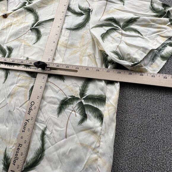 Vintage Paradise Found Shirt Adult 2XL XXL Button Up Short Sleeve Hawaiian Men's - Picture 10 of 14